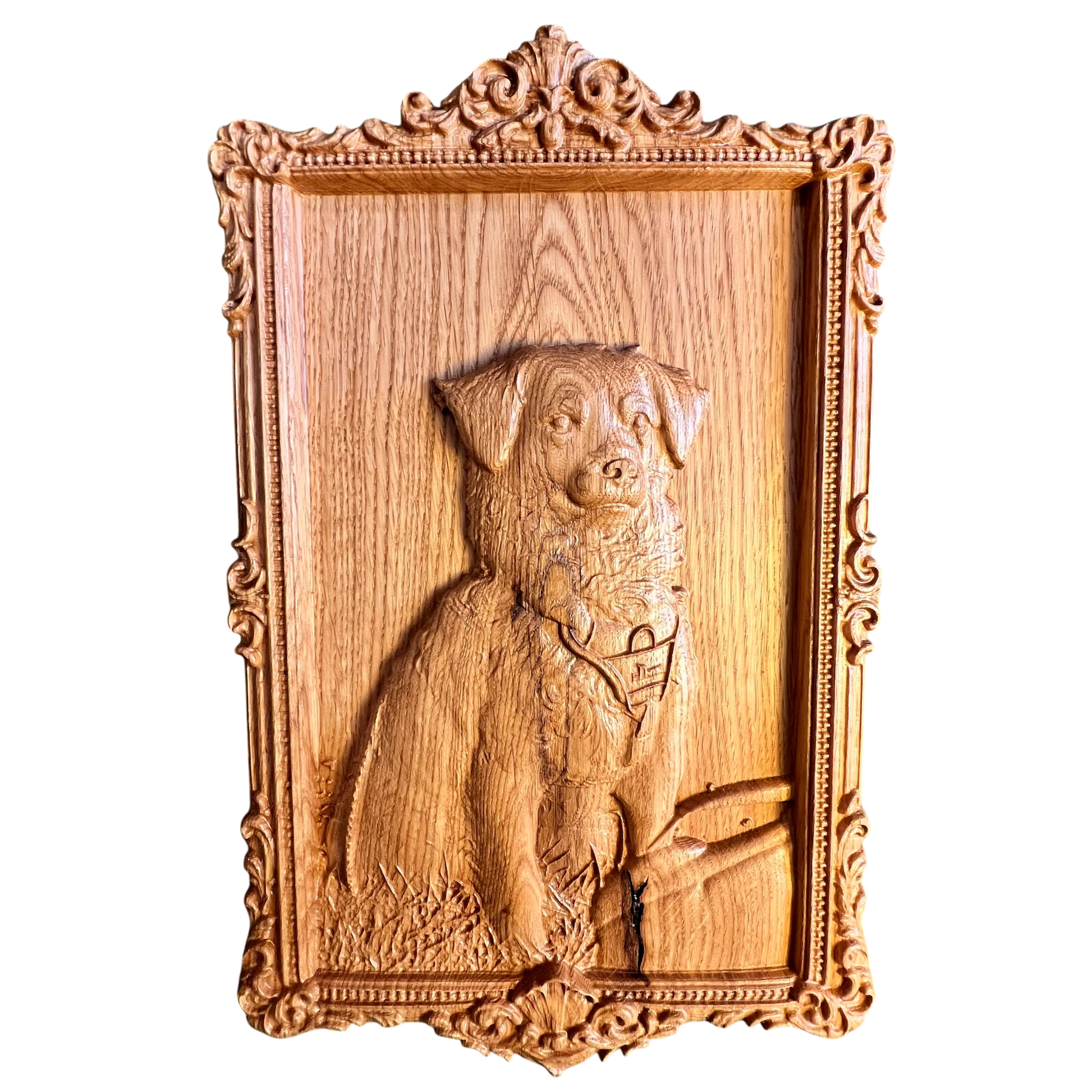 Personalisiertes Holzrelief mit Wunschmotiv – Hauptansicht | Sunwood Holzdesign