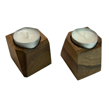 Nussbaum Kerzenhalter - Sunwood Holzdesign