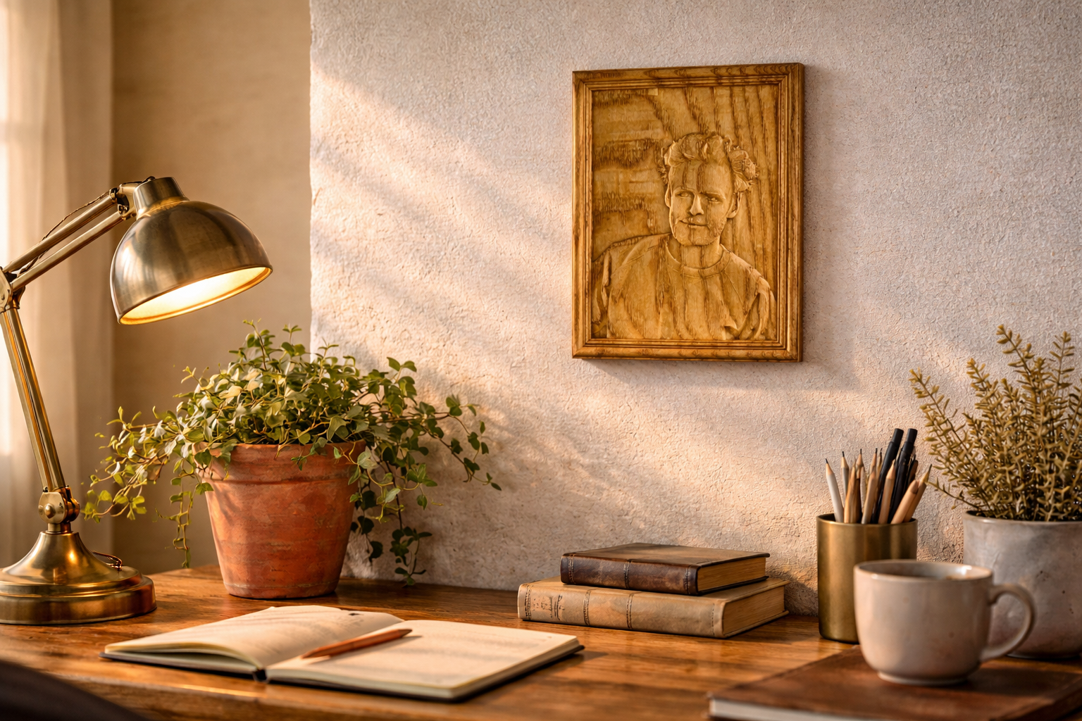 Holzrelief Beispiel Tier-Motiv CNC-Fräsung | Sunwood Holzdesign