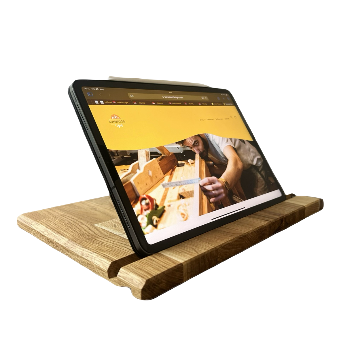 Tablet-Ständer „Oak“