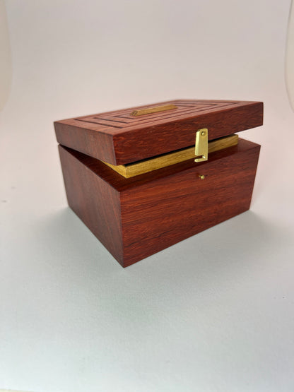 Holz-Kistchen aus Padouk - Sunwood Holzdesign