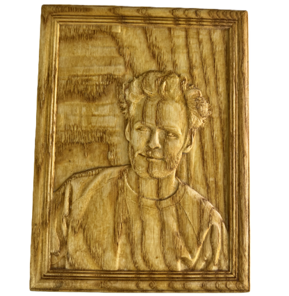 Holzrelief Beispielergebnis personalisiertes Motiv | Sunwood Holzdesign