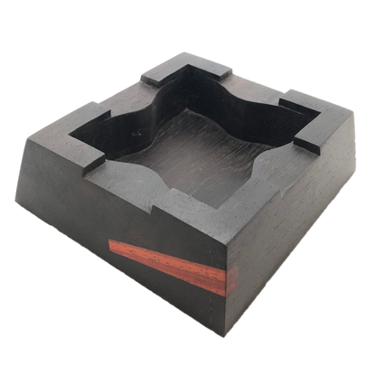 Wengé Aschenbecher [Unikat] - Sunwood Holzdesign